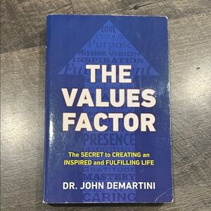 The Values Factor by - Dr. John Demartini